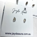 Herkimer Diamond Studs (Intuitively Chosen) - Jayde Aura