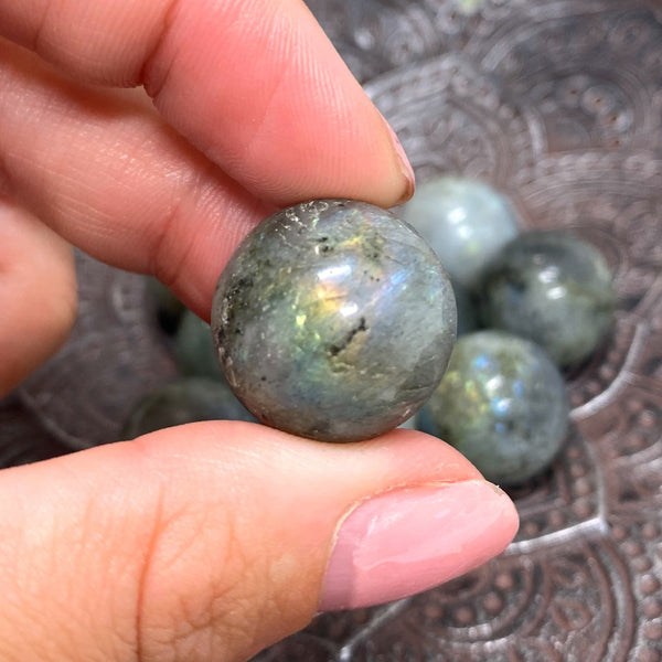 Labradorite Mini Sphere (Intuitively Chosen) - Jayde Aura
