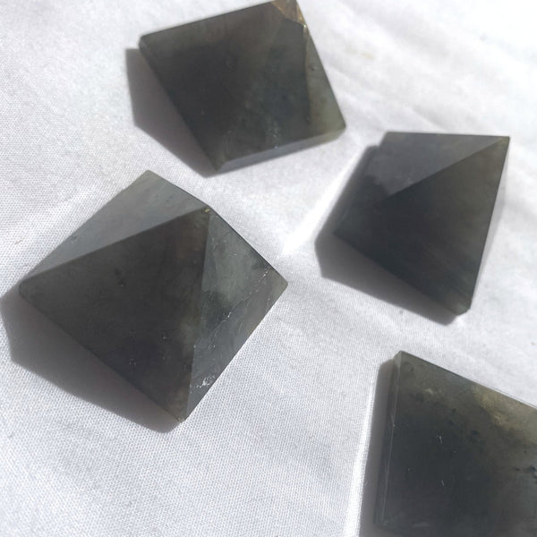 Labradorite Pyramid - Small (Intuitively Chosen) - Jayde Aura