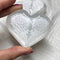 Selenite Engraved Heart (Intuitively Chosen) - Jayde Aura